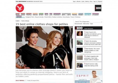 Best petite clothes shops UK