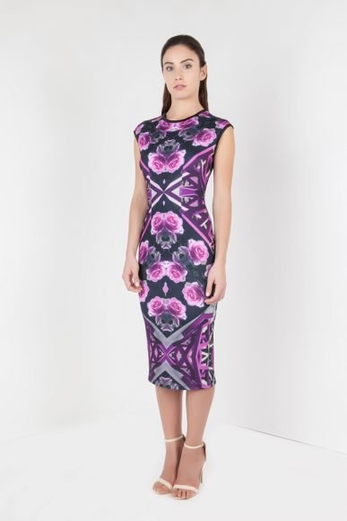 PETITE Diamond Rose bodycon dress by Petriiski :: BombPetite.com PETITE Diamond Rose bodycon dress by Petriiski :: BombPetite.com