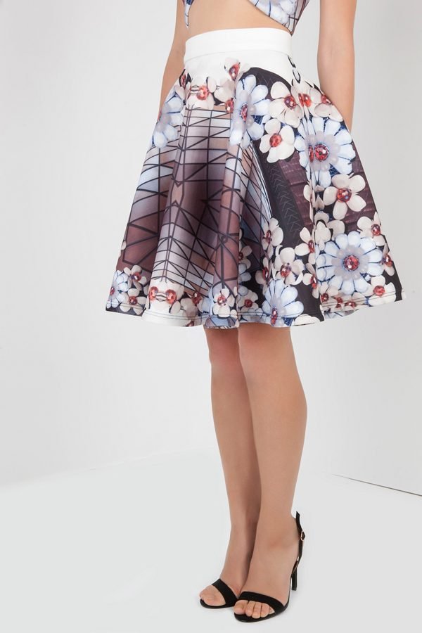 PETITE Liza Cherry Blossom skirt by Petriiski :: BombPetite.com PETITE Liza Cherry Blossom skirt by Petriiski :: BombPetite.com