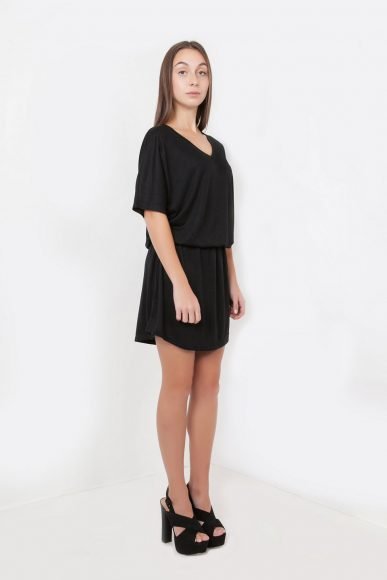 Petite Shoujou Dress in Black by Narrow Arrow :: BombPetite.com